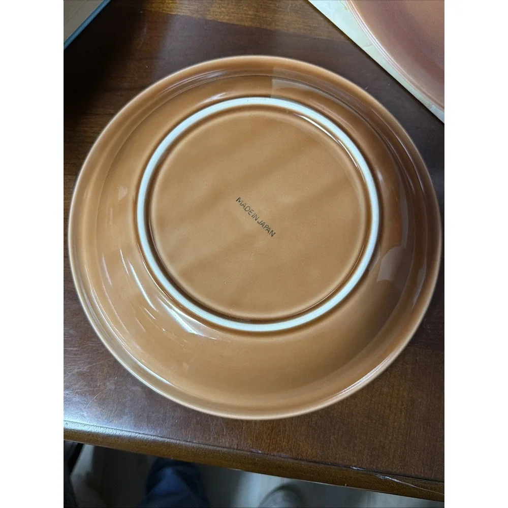 Vintage‎ Venture Cherry Pie Dish Plate made in Japan With Lid And Original Box
